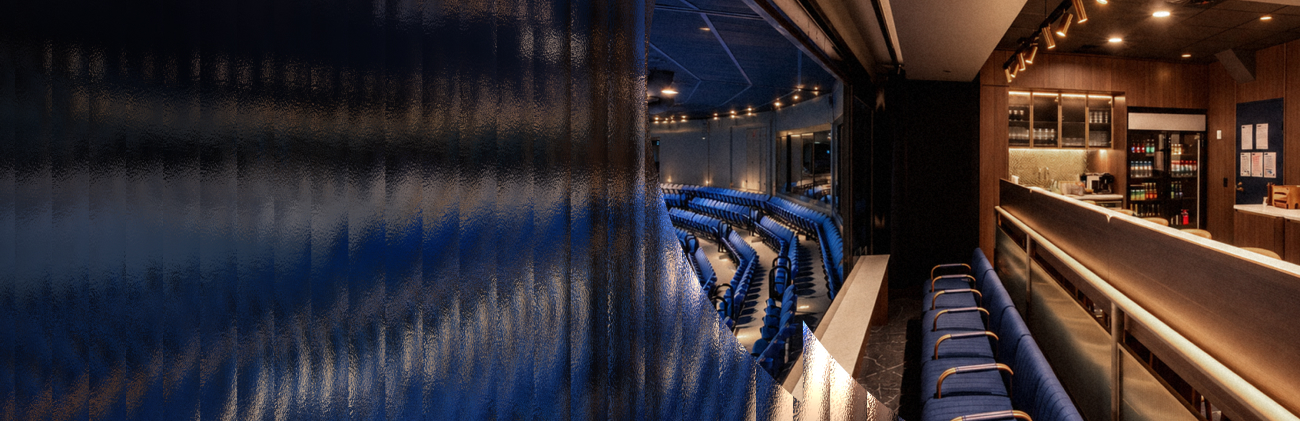 Staged shot of a corporate box.