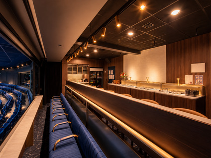 Staged shot of a corporate box.